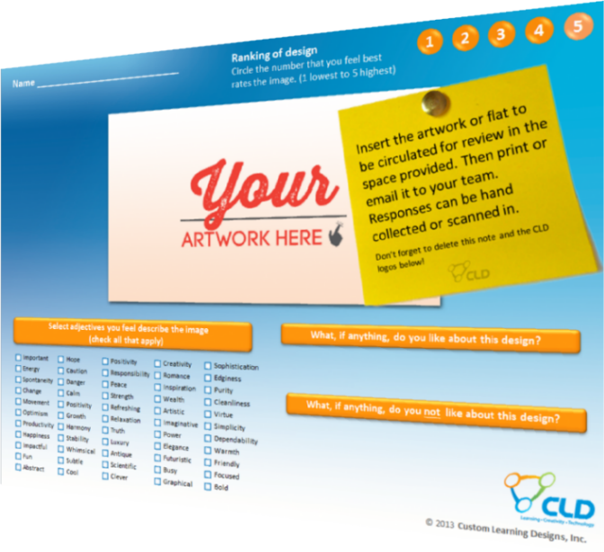 Artwork Design Ranking Template Artwork Design Ranking Template